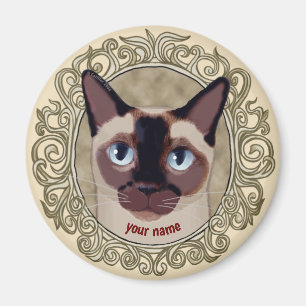 Tonkinese Cat-Magnet Magnet