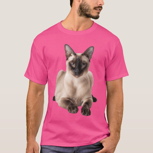 Tonkinese Cat Vintag T-Shirt (Vorderseite)