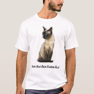 Tonkinese-Katze Erstellen Sie Ihren eigenen benutz T-Shirt