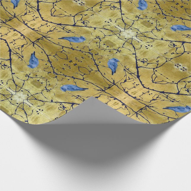 Tonkinson Gold Packpapier - Bluebird ii (Ecke)