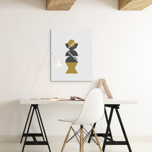 Tonkunst-Stil Leinwanddruck