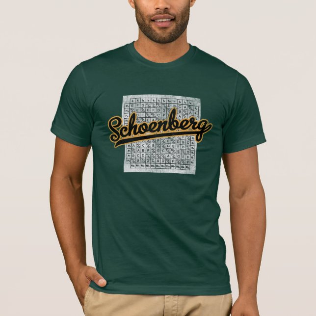 Tonmatrix Schoenberg 12 T-Shirt (Vorderseite)