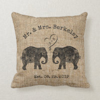 TONNEN LIEBE | Elephant Couple Custom Wedding Gift