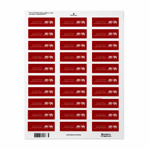 Tonnen Liebe Hochzeit Elefant Couple Crimson