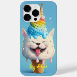 Tonnen Spaß Eiscreme Katze Geburtstagsgeschenk Case-Mate iPhone 14 Pro Max Hülle