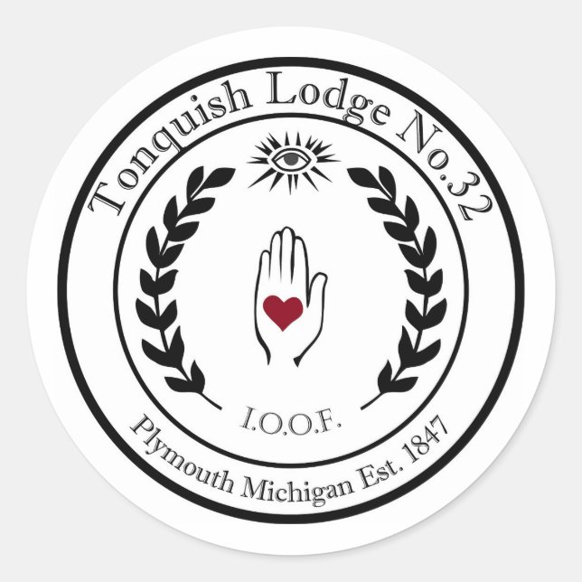 Tonquish IOOF Sticker (Vorderseite)