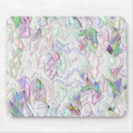 Tons pérola ou peças coloridas ao creme mousepad