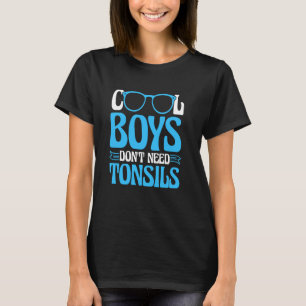Tonsillectomie-Entfernungsmesser für Coole Jungen T-Shirt
