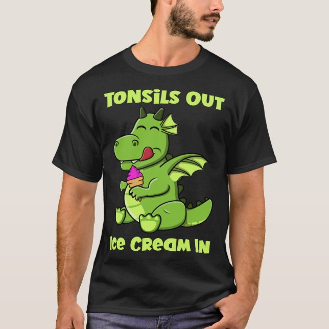 Tonsillectomy Erholung Tonsillectomy Tonsillen ent T-Shirt (Vorderseite)