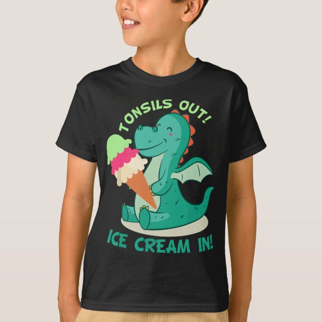 Tonsillectomy Operation Tonsillectomy Seepromenade T-Shirt (Vorderseite)
