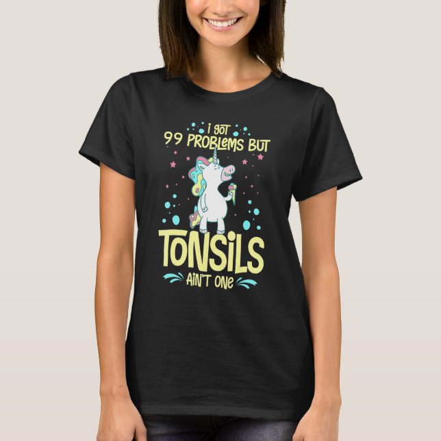 Tonsillectomy Tonsil Removal Recovery Surgery Get  T-Shirt (Vorderseite)