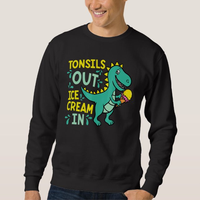 Tonsillectomy Tonsillectomy Tonsil Sweatshirt (Vorderseite)