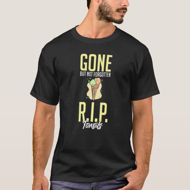 Tonsillektomie Tonsillenentfernung Erholung Operat T-Shirt (Vorderseite)