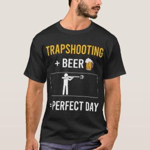Tontaubenschießen Trap Schießen Clay Target Schieß T-Shirt