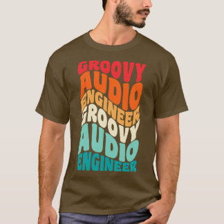 Tontechniker Vintage Retro 60er 70er 80er Vibes T-Shirt
