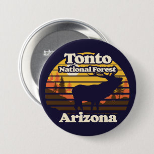 Tonto National Forest Arizona Button