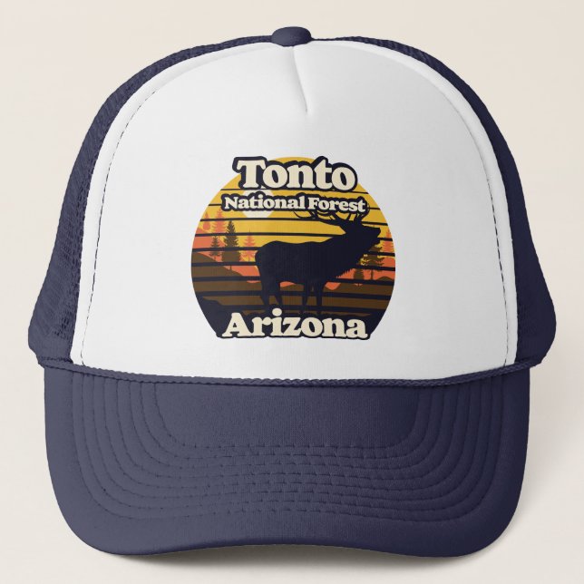 Tonto National Forest Arizona Truckerkappe (Vorderseite)