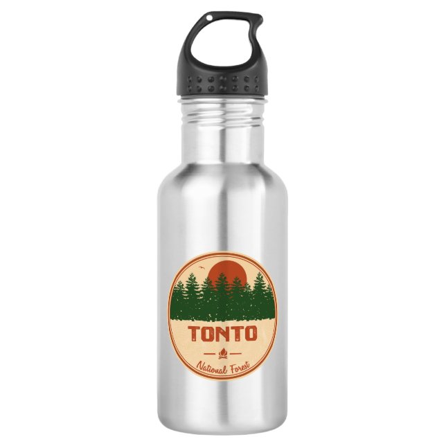 Tonto National Forest Edelstahlflasche (Vorderseite)