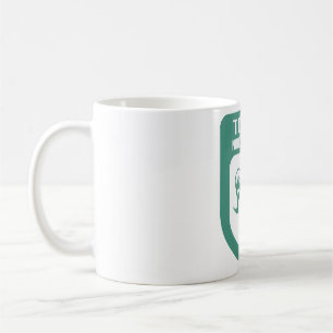 Tonto National Forest - Gemeine grüne Reihe Kaffeetasse