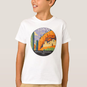 Tonto Nationales Monument Arizona Vintag T-Shirt