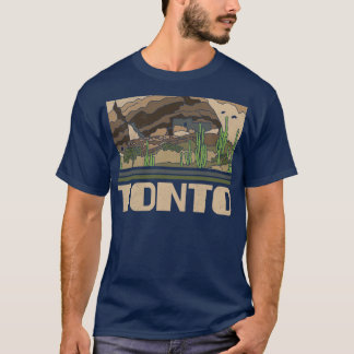 Tonto Nationales Monument Natur Lover Vintag Retro T-Shirt