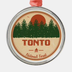Tonto-Nationalwald Ornament Aus Metall