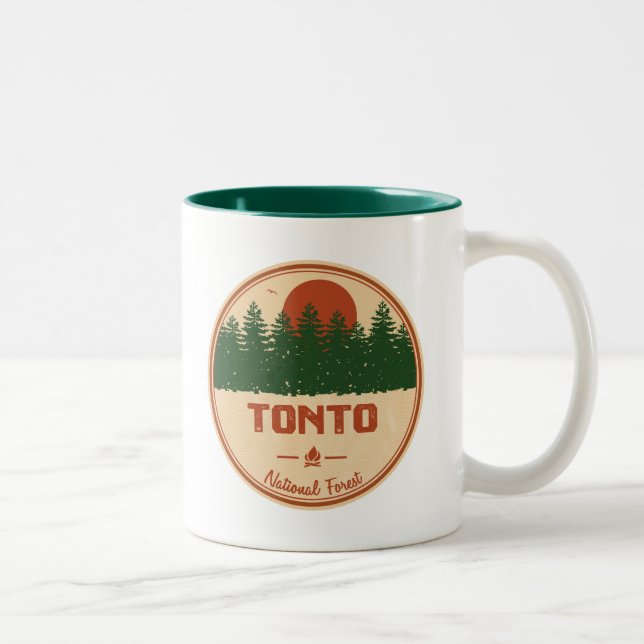 Tonto-Nationalwald Zweifarbige Tasse (Rechts)