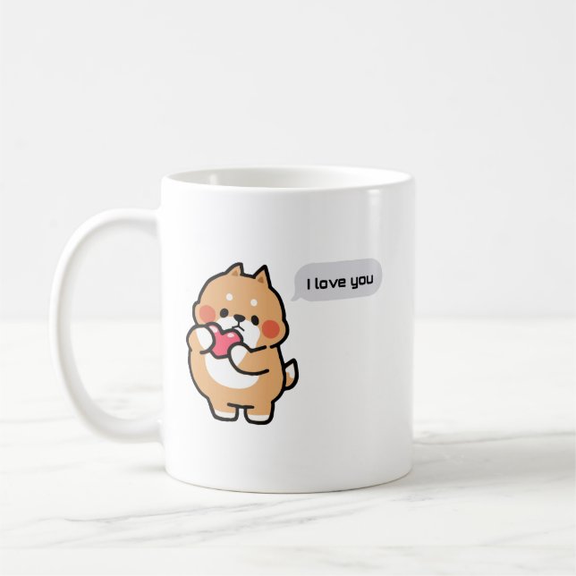 Tonton Friends, in der Liebe Sie Kaffeetasse (Links)