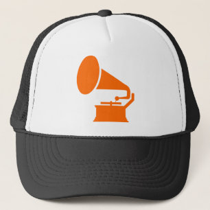 Tonträger - Orange Truckerkappe