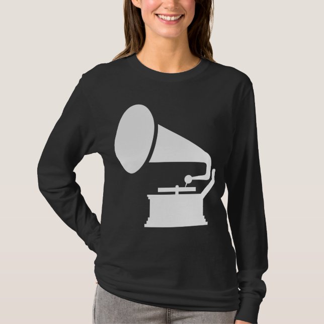 Tonträger - weiß T-Shirt (Vorderseite)