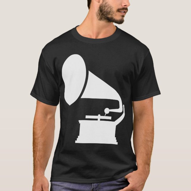 Tonträger - weiß T-Shirt (Vorderseite)
