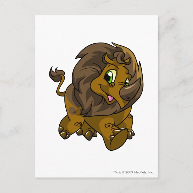 Tonu Brown Postkarte (Vorderseite)