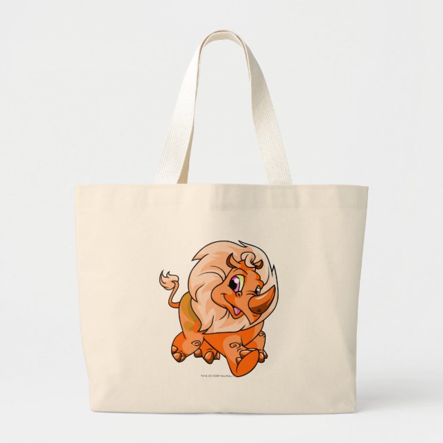Tonu Orange Jumbo Stoffbeutel (Vorne)