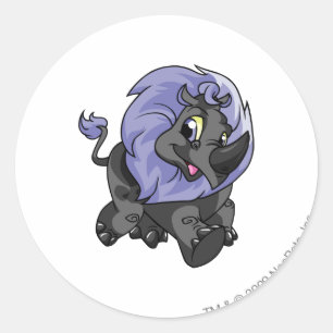 Tonu Shadow Runder Aufkleber