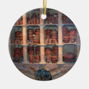 Tonwarenofen von Graufesenque, c.150 BC (Foto) Keramik Ornament