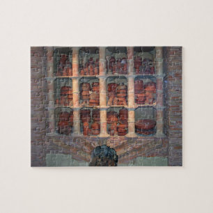 Tonwarenofen von Graufesenque, c.150 BC (Foto) Puzzle