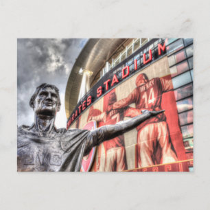 Tony Adams Statue Emirates Stadium Postkarte