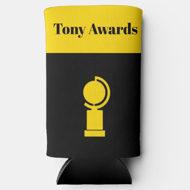Tony Awards Playbill inspiriert cooler Selters Dosenkühler (Vorderseite)