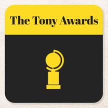 Tony Awards Playbill inspirierte Untersetzer