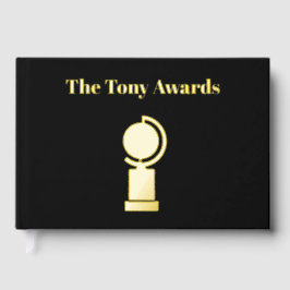 Tony Awards style Autograph Gästebuch