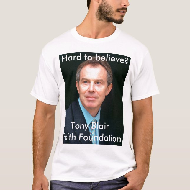 Tony Blair T-Shirt (Vorderseite)