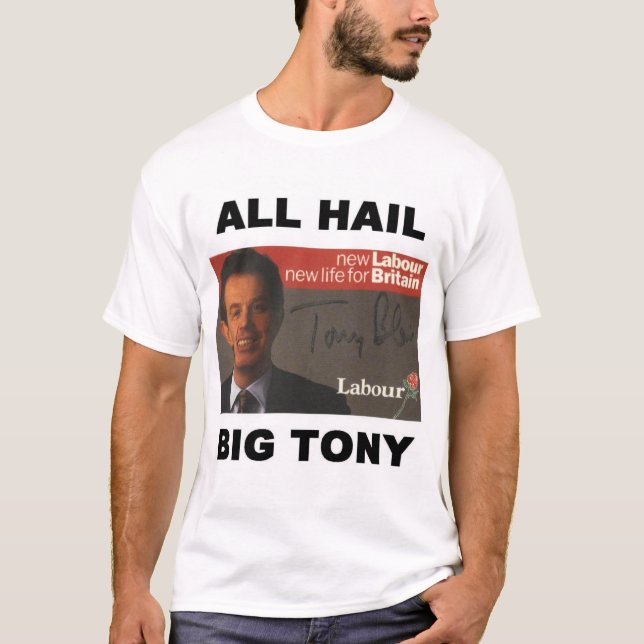 Tony Blair T-Shirt (Vorderseite)