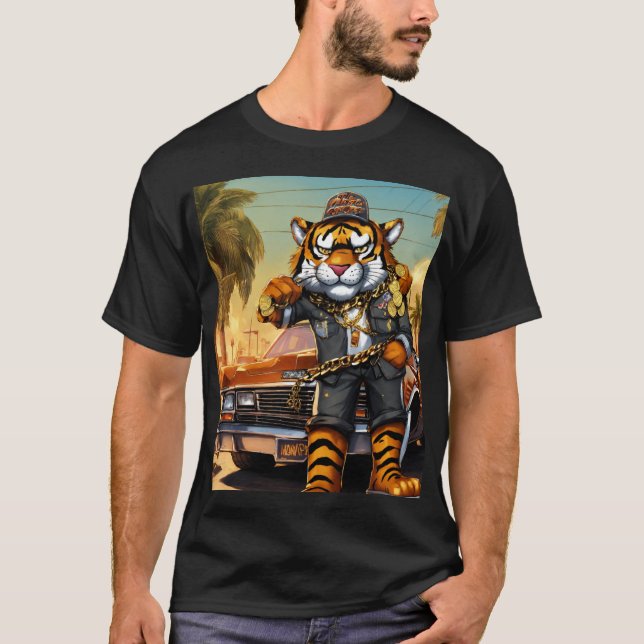 Tony der Tiger: Der Gangsta-Tanz T-Shirt (Vorderseite)