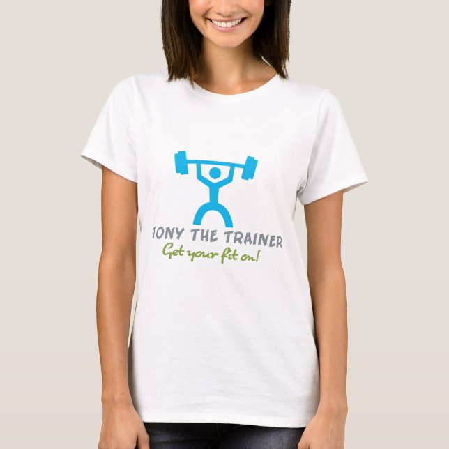 Tony der Trainer T-Shirt (Vorderseite)