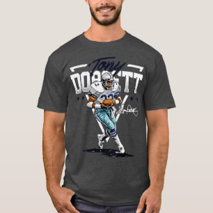 Tony Dorsett Dallas Dreieck Name T-Shirt