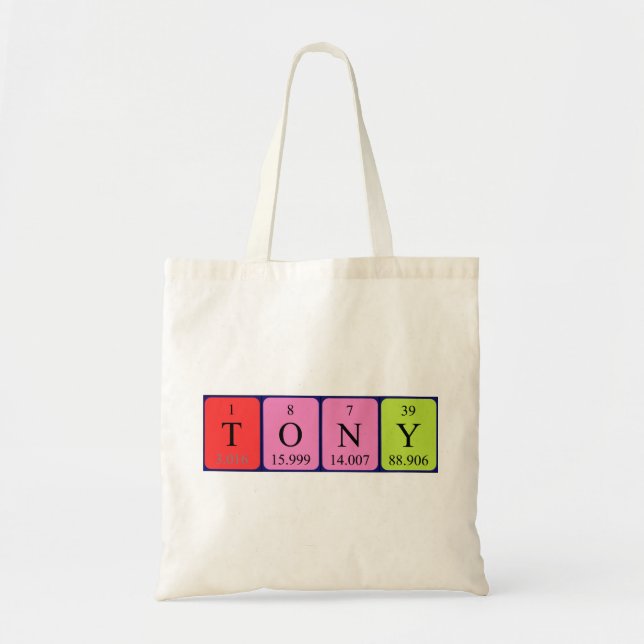 Tony Periodenname Tasche (Vorne)