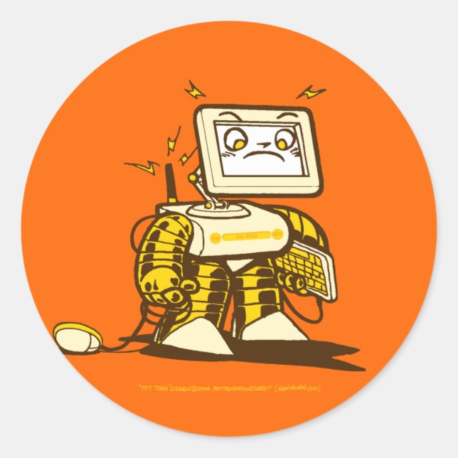 Tony TFT Sticker 2 (Vorderseite)