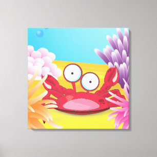 Tony the Crab Leinwanddruck