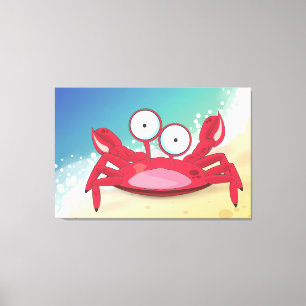 Tony the Crab Leinwanddruck
