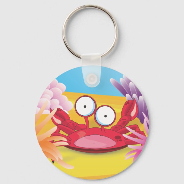 Tony the Crab Schlüsselanhänger (Vorderseite)